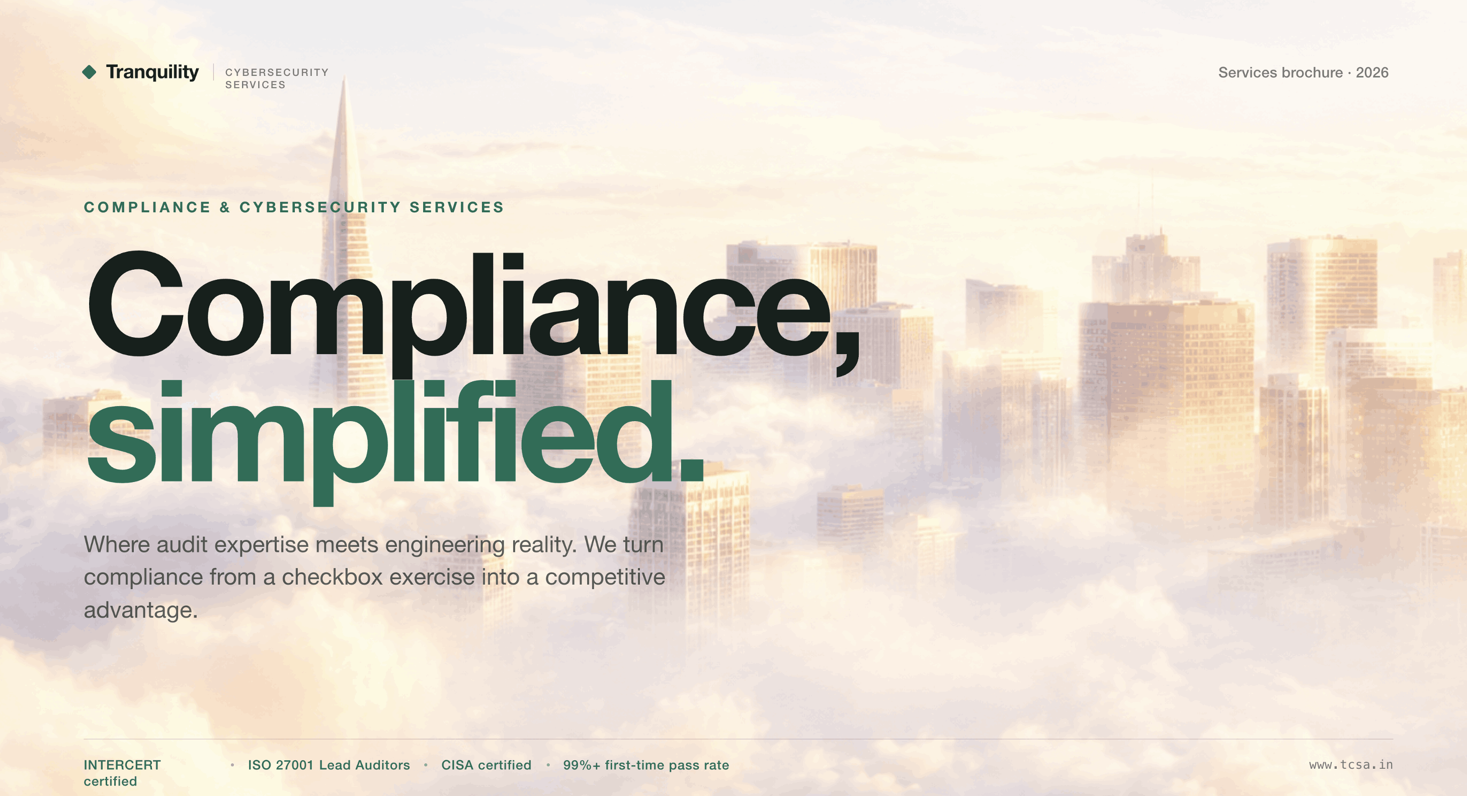 Tranquility Cybersecurity screenshot