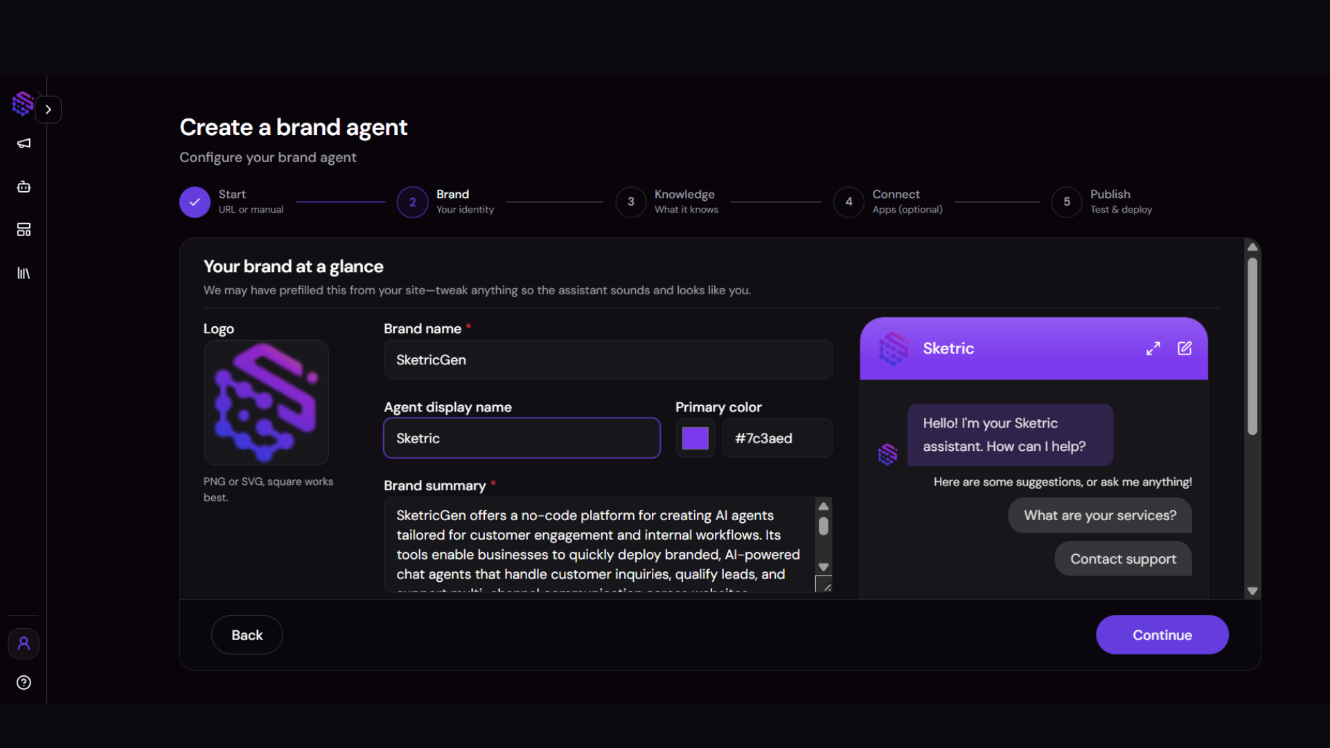 SketricGen screenshot
