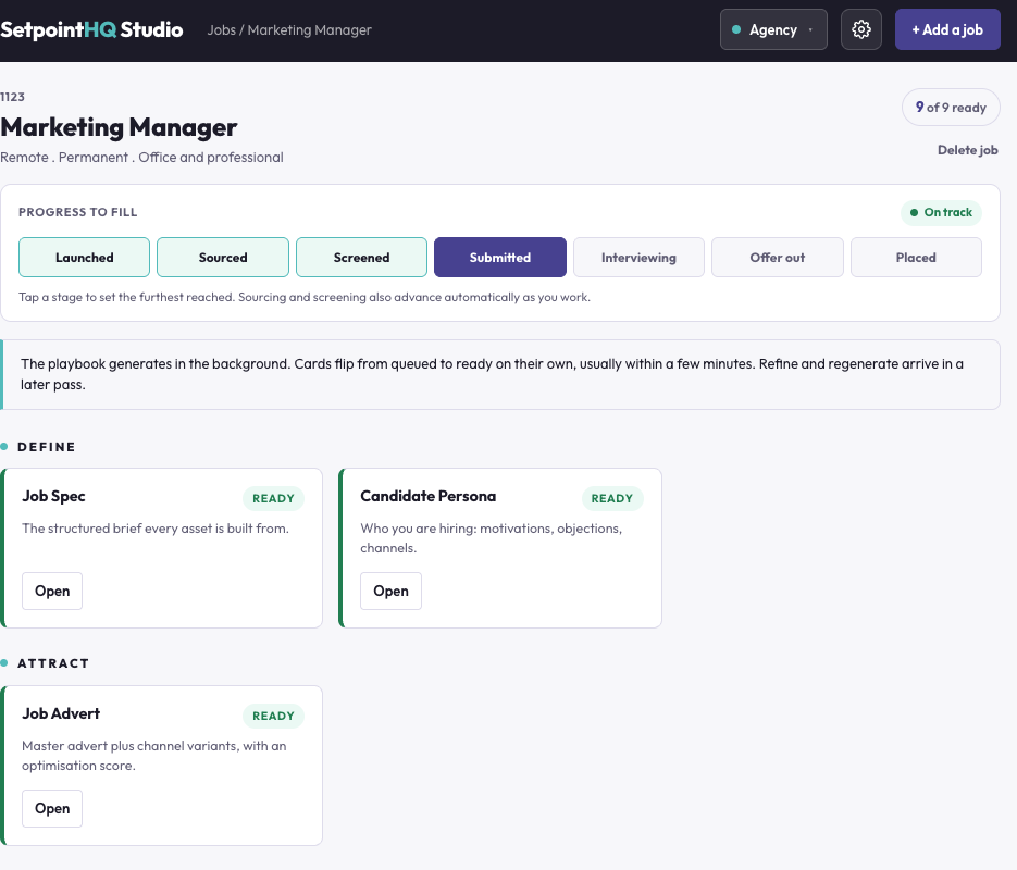 SetpointHQ Studio screenshot