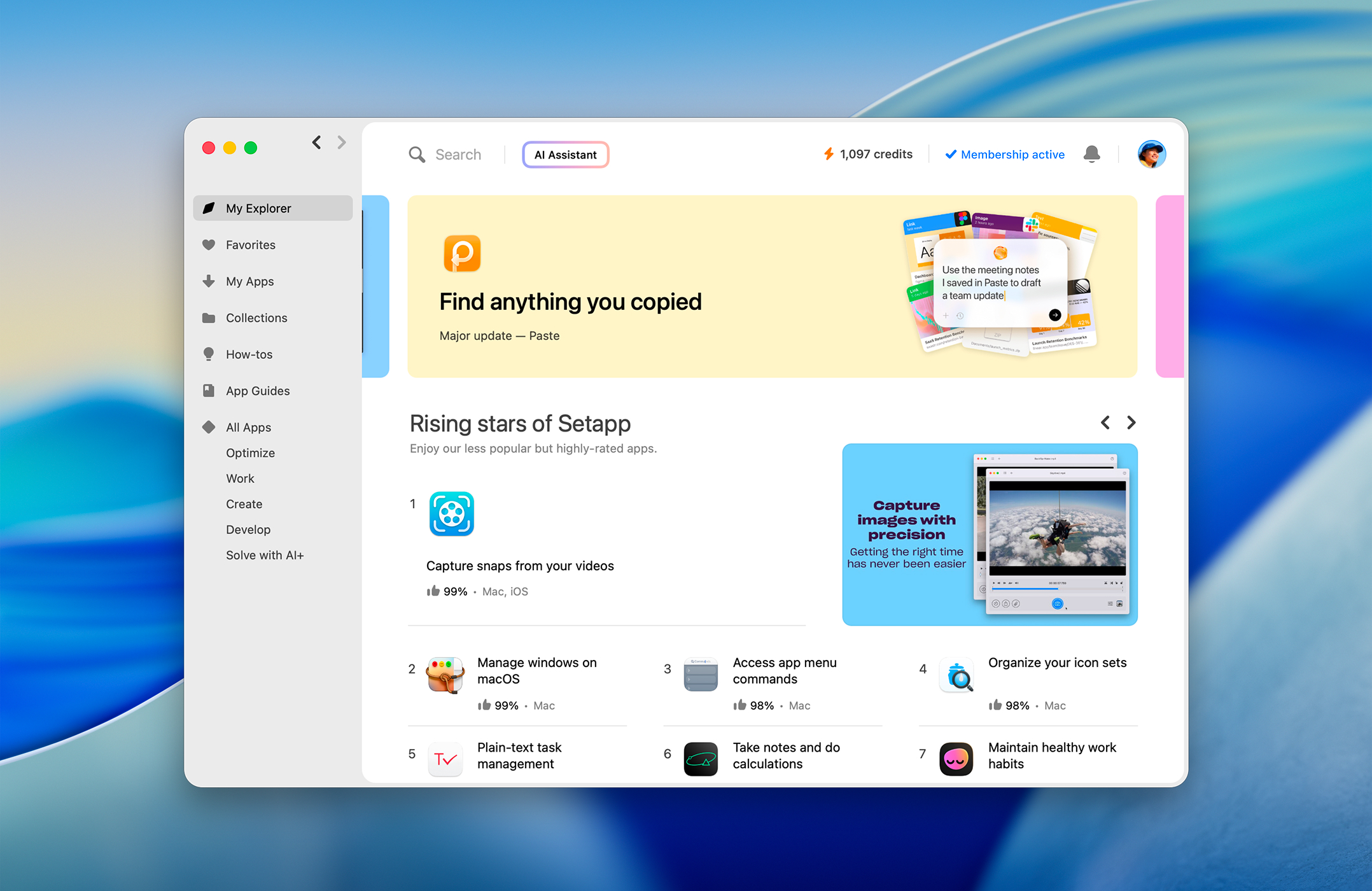 Setapp screenshot
