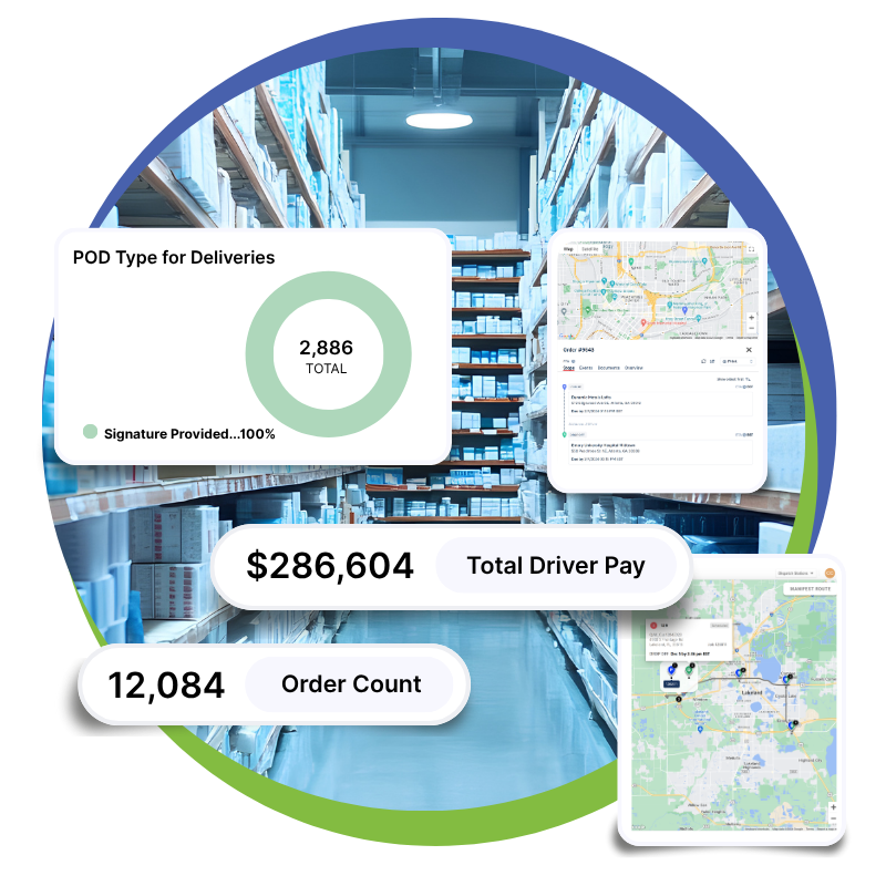 e-Courier CMS screenshot