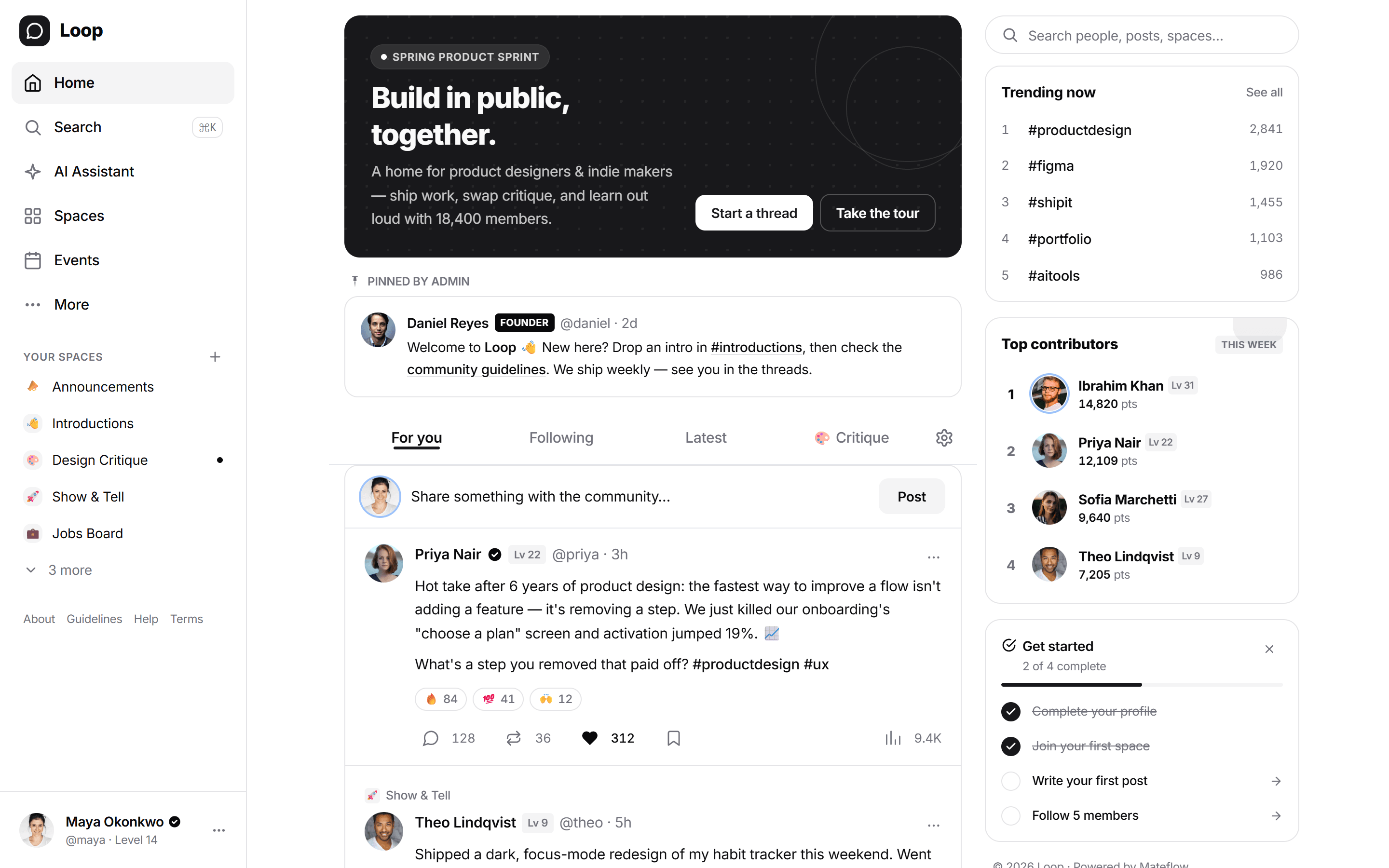 Socibd screenshot