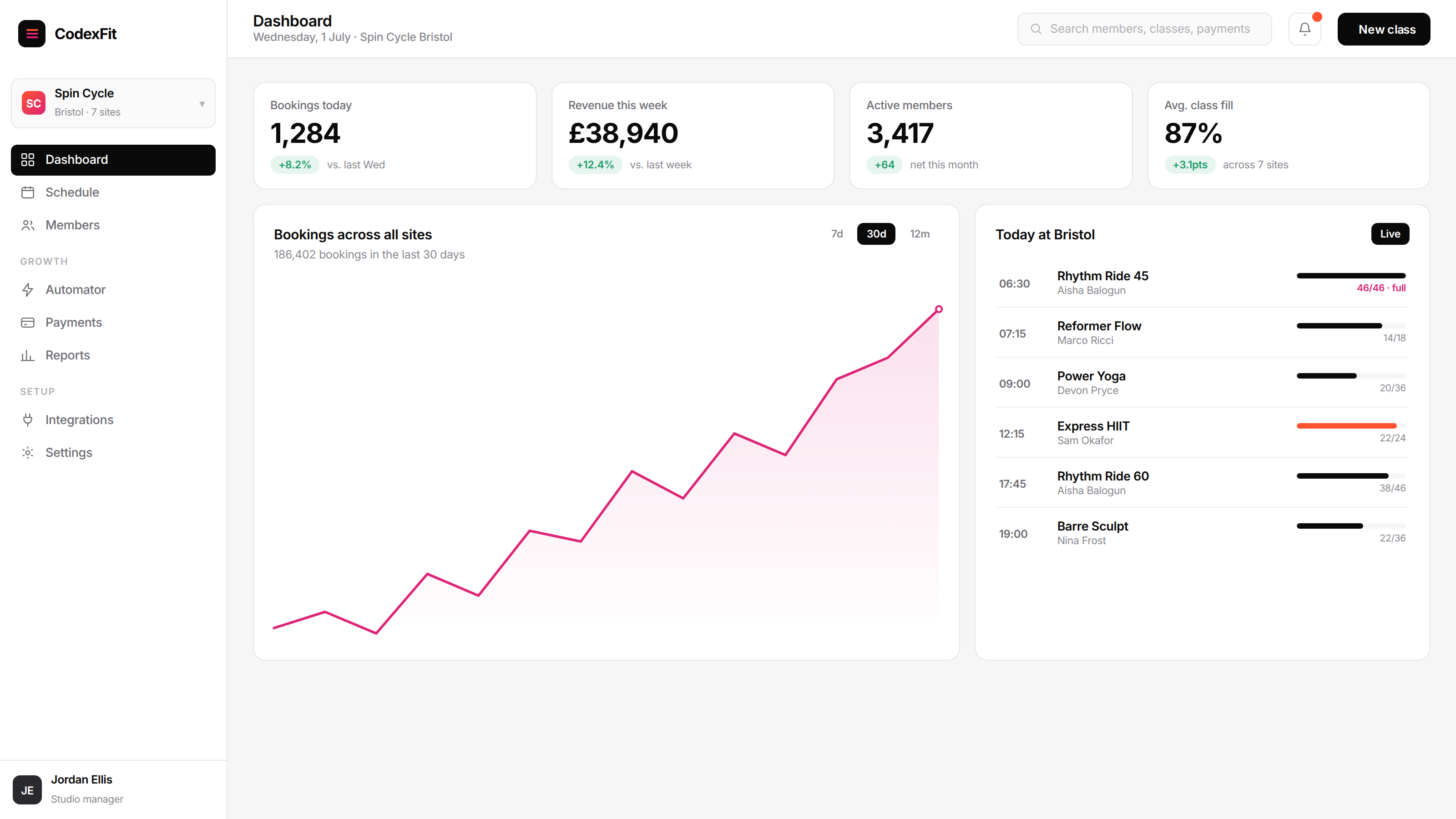 CodexFit screenshot