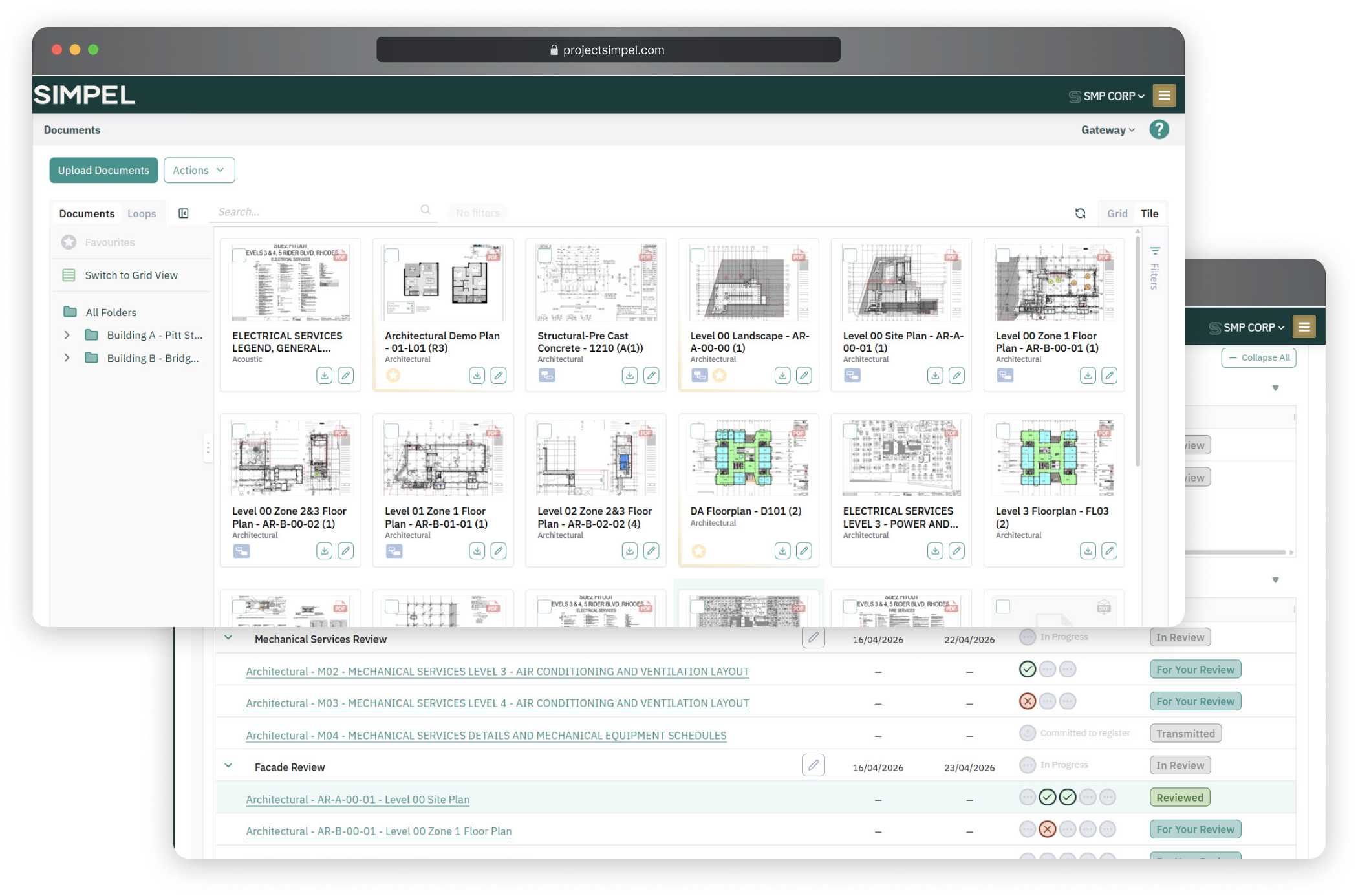SIMPEL | Construction Management Software screenshot
