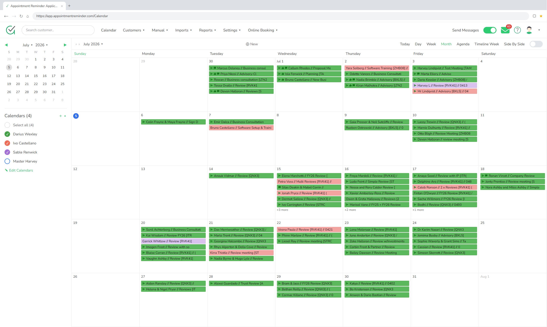 Appointment Reminder screenshot