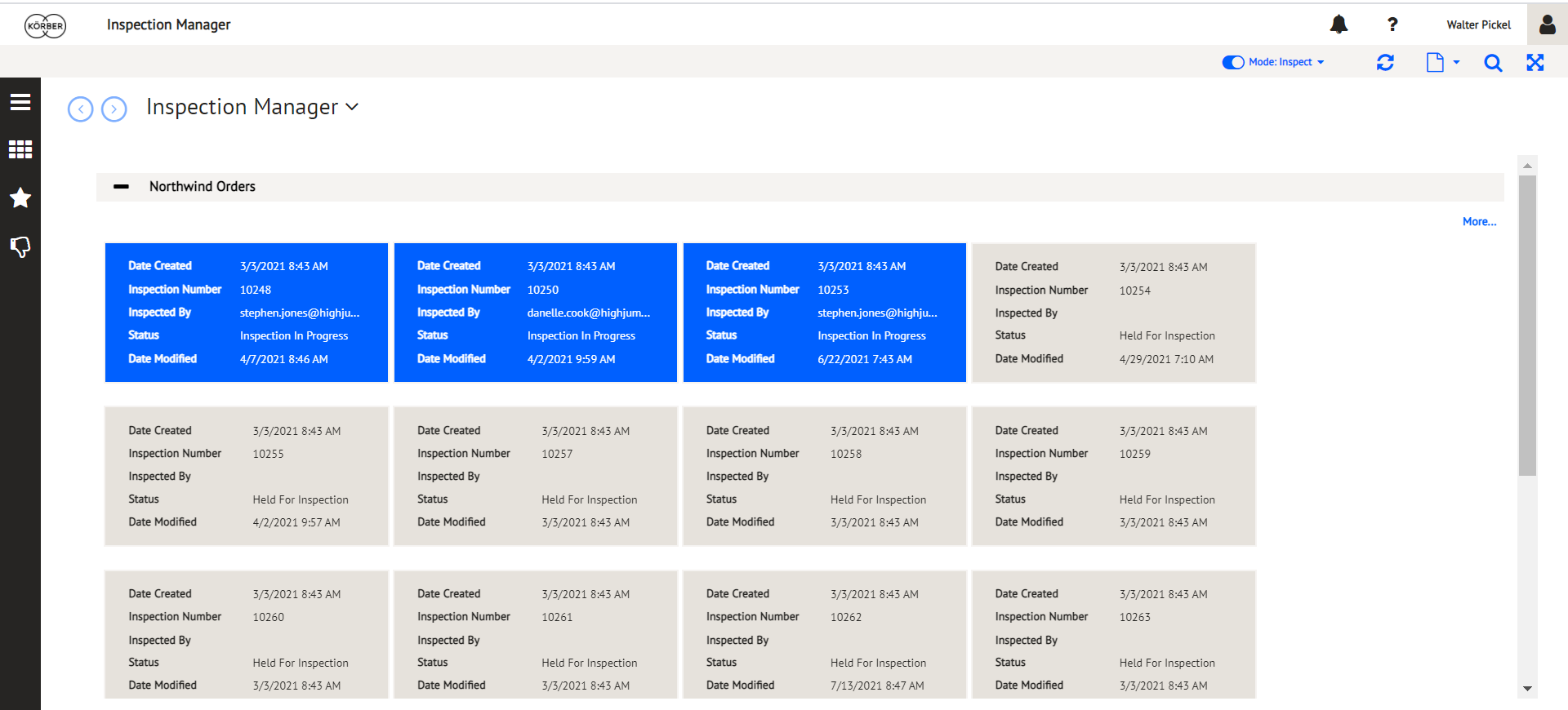 Infios WM screenshot