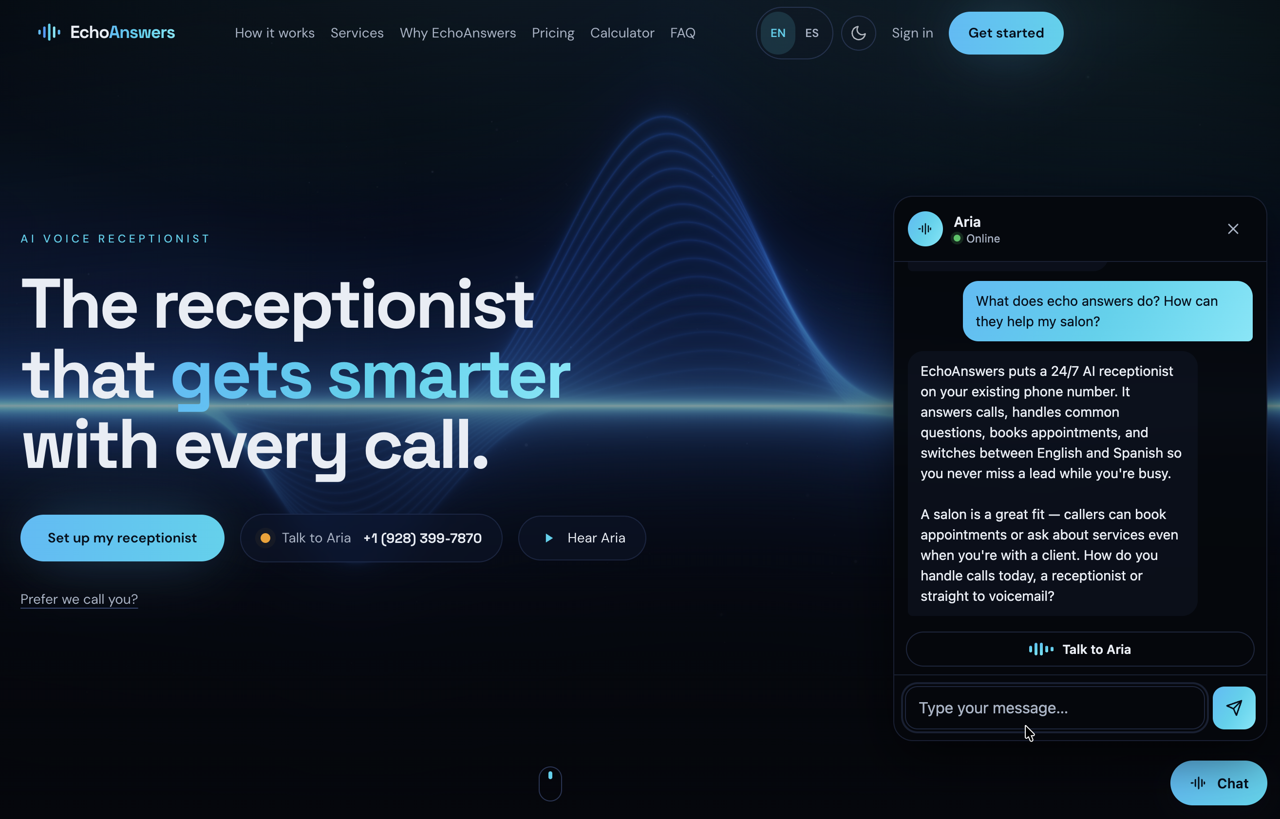 EchoAnswers screenshot