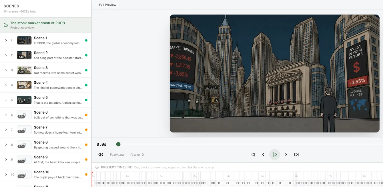 Framesail AI screenshot