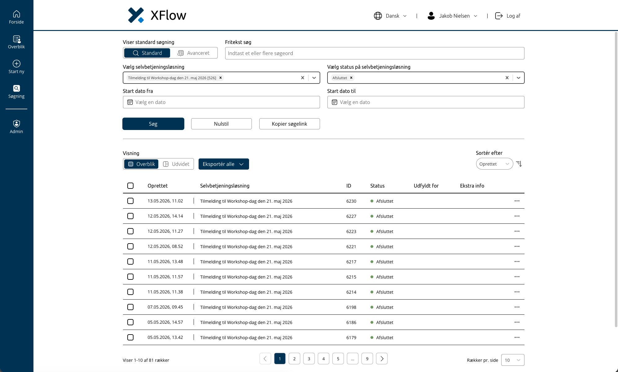 XFlow screenshot