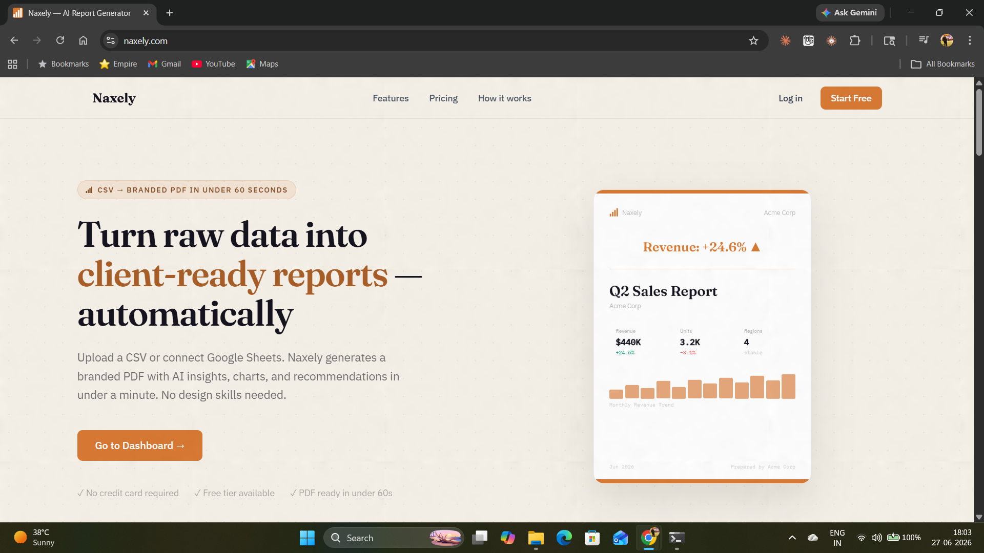 Naxely screenshot