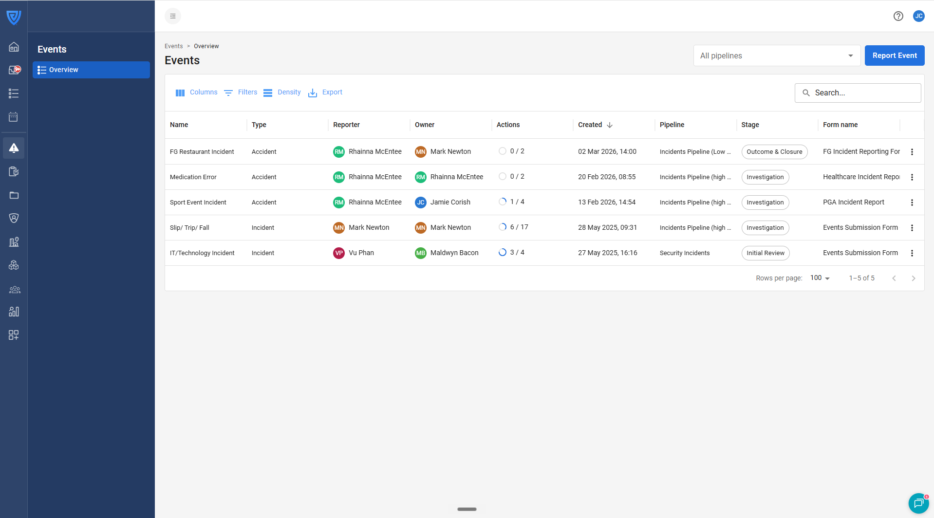 Vatix screenshot