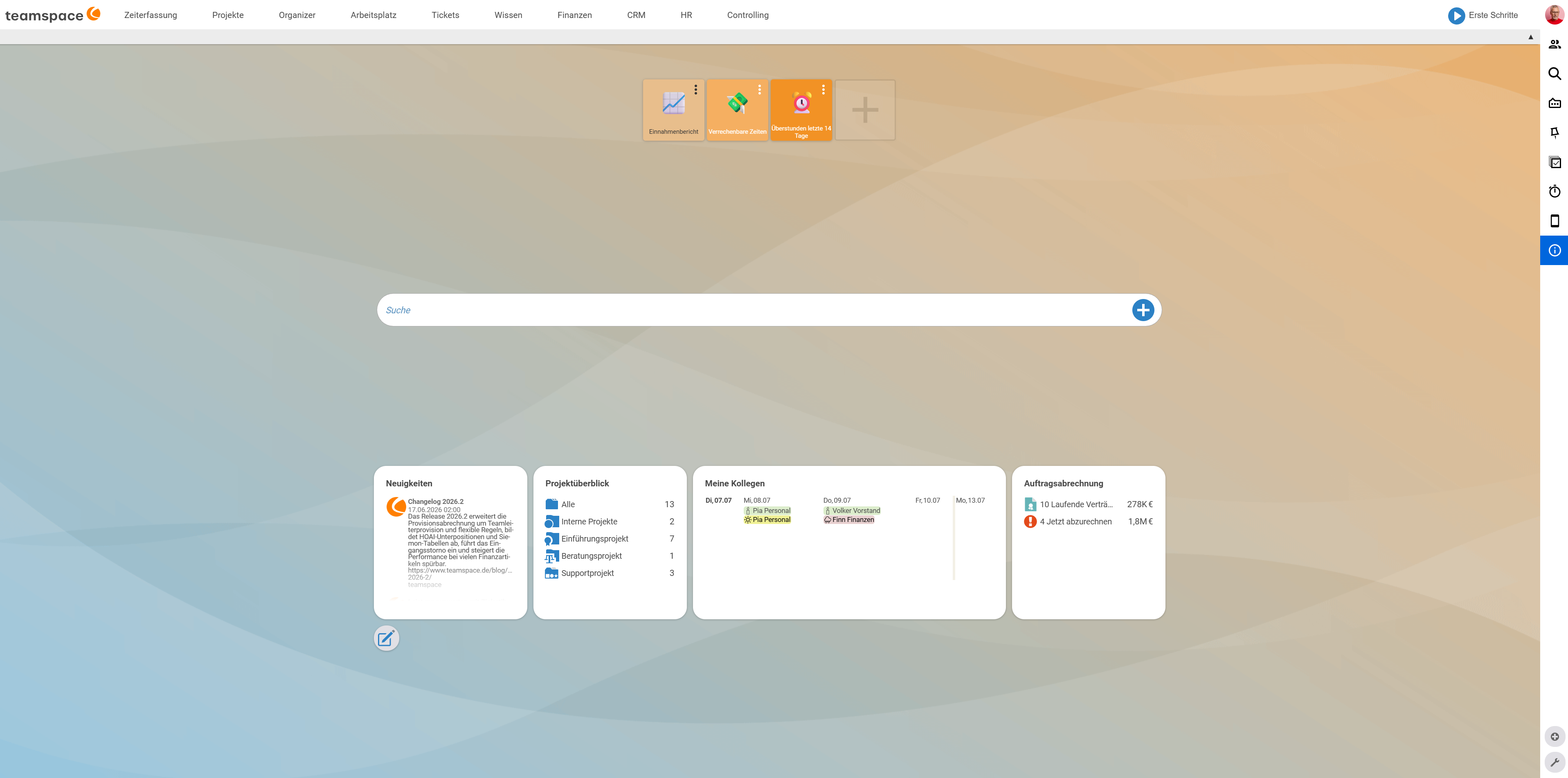 teamspace screenshot