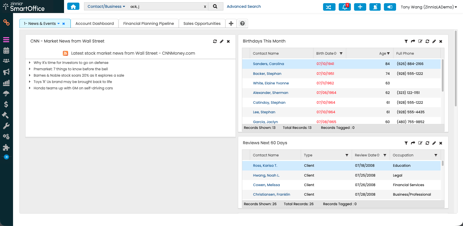 SmartOffice screenshot