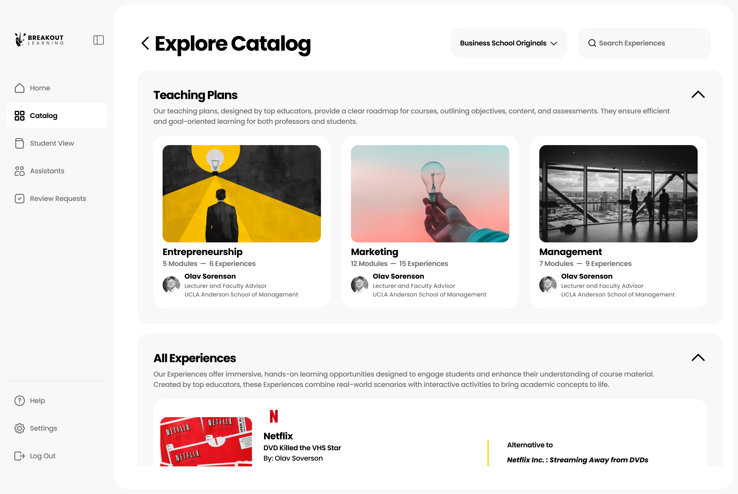 Breakout Learning screenshot