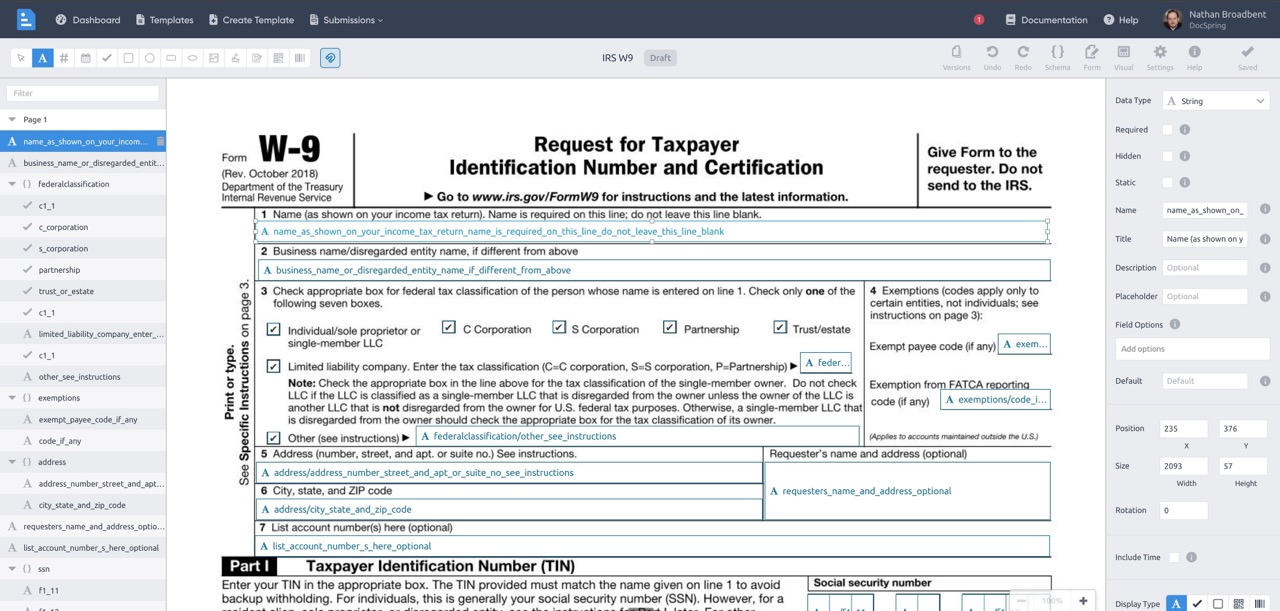 DocSpring screenshot