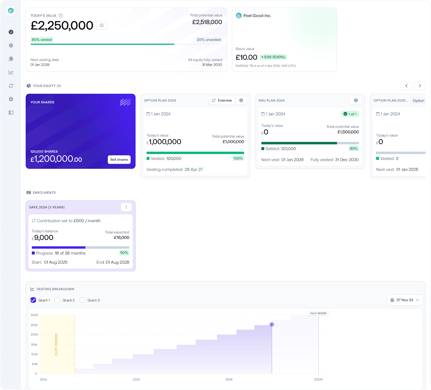 Ledgy screenshot