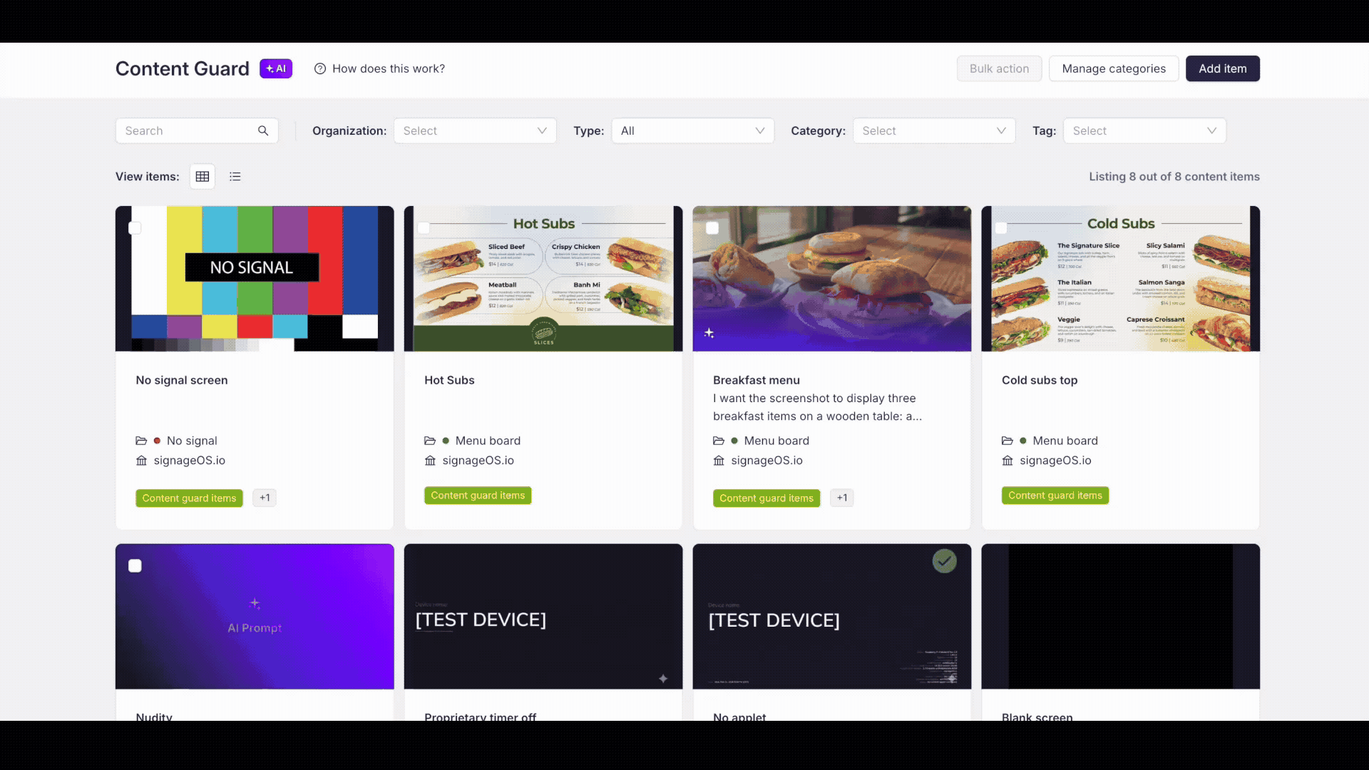 Content Guard screenshot