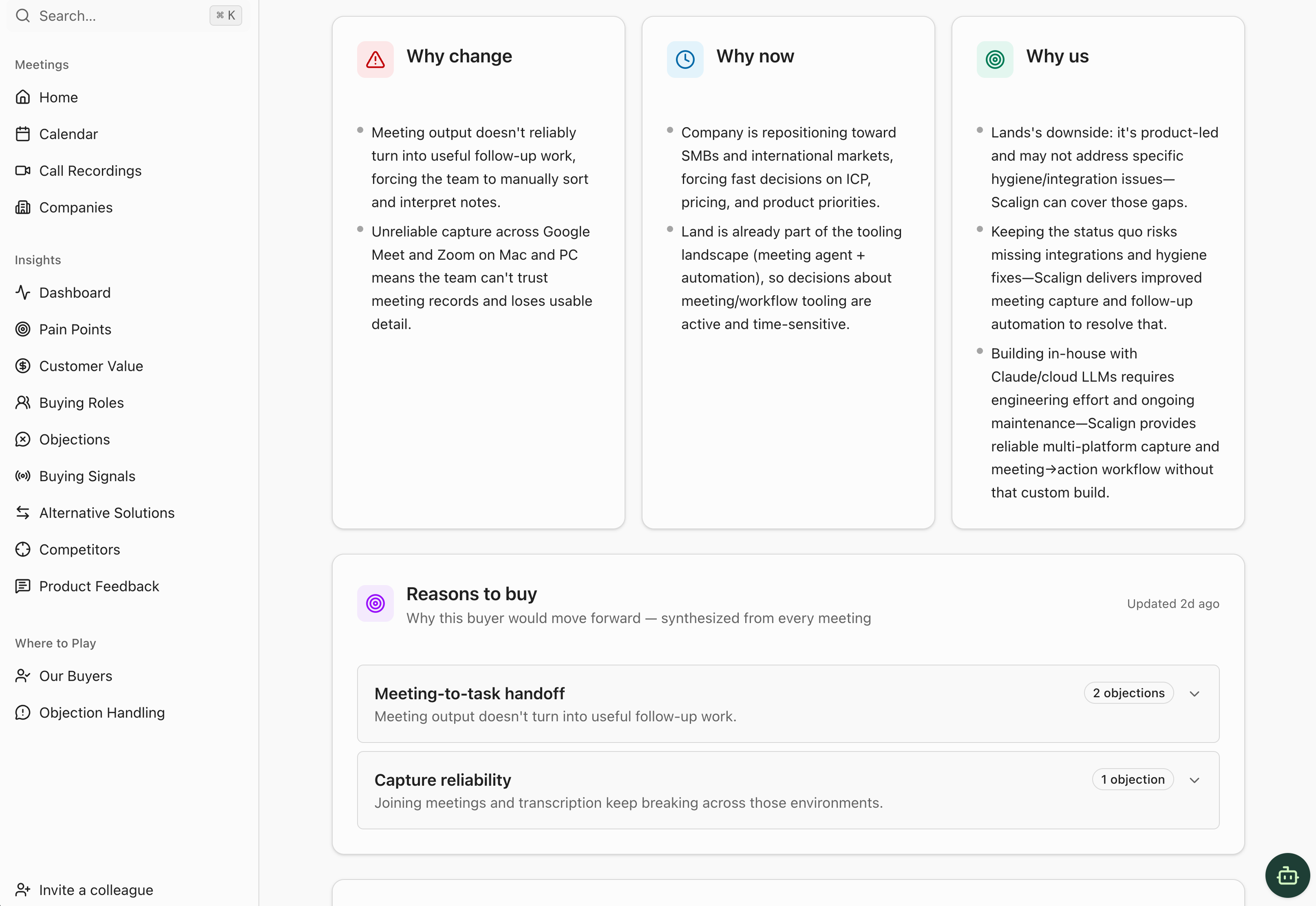 Scalign screenshot