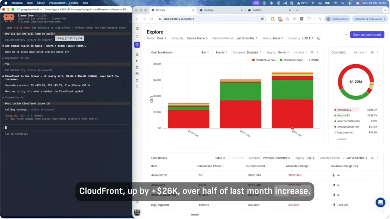 Costory screenshot