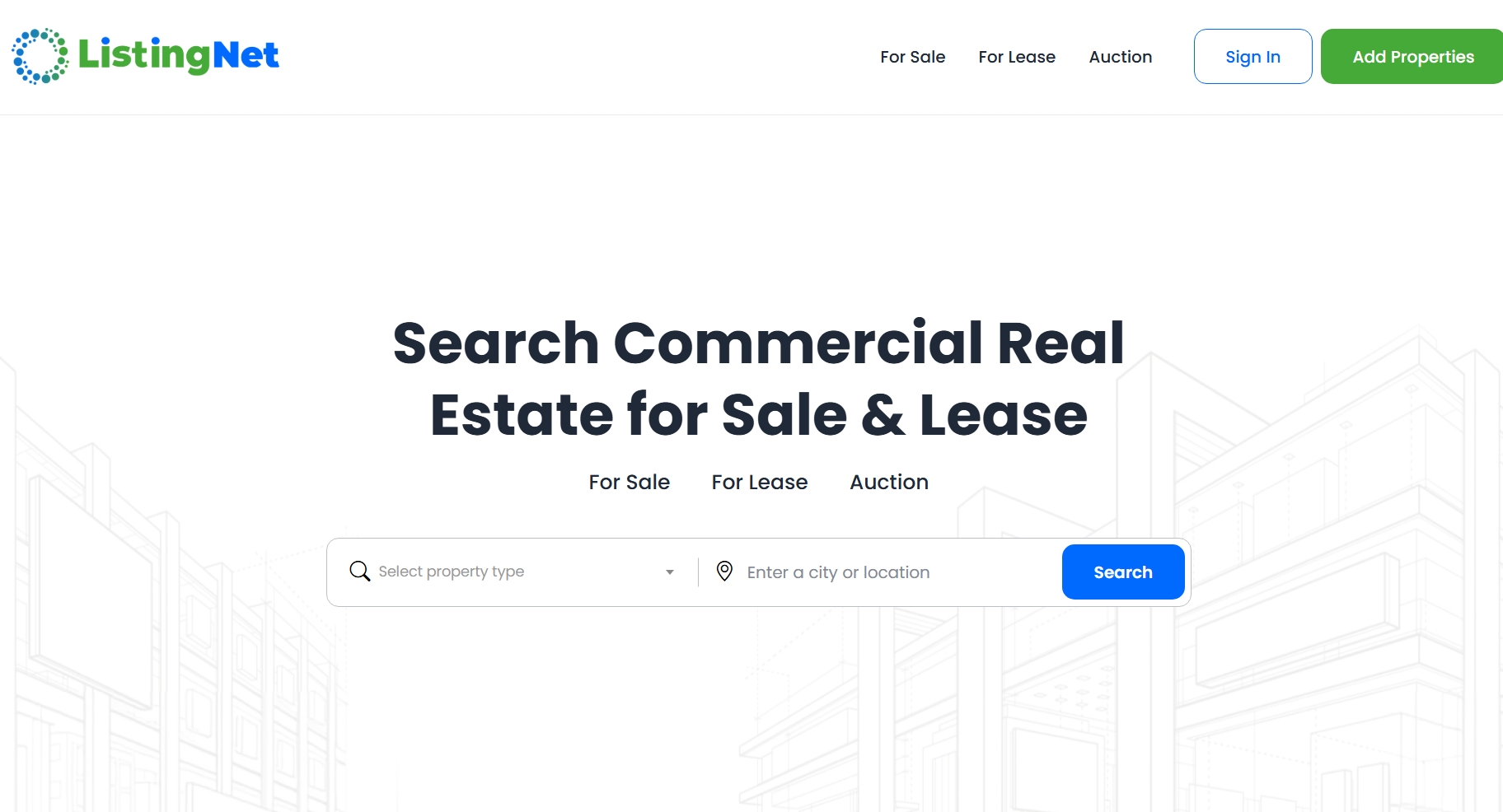 ListingNet screenshot
