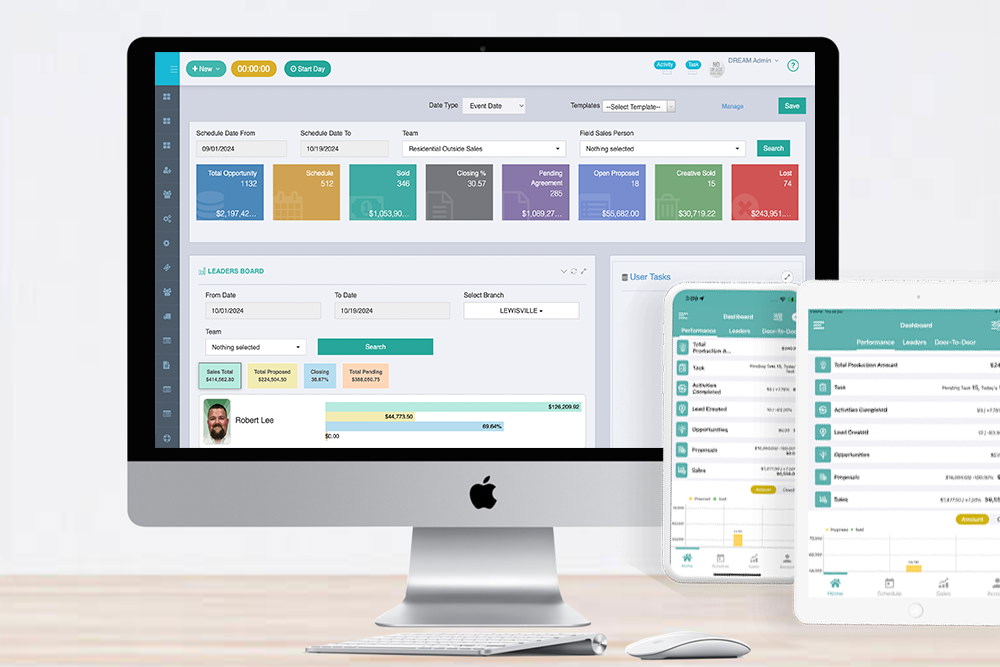 Dream Service Software screenshot