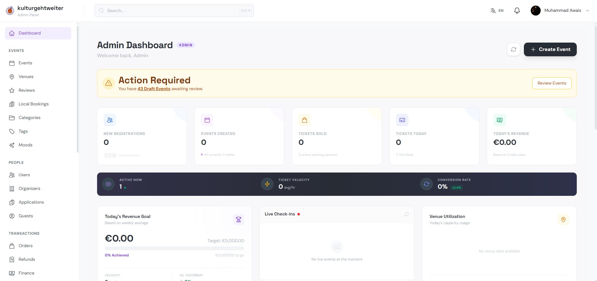 EventMS PRO screenshot