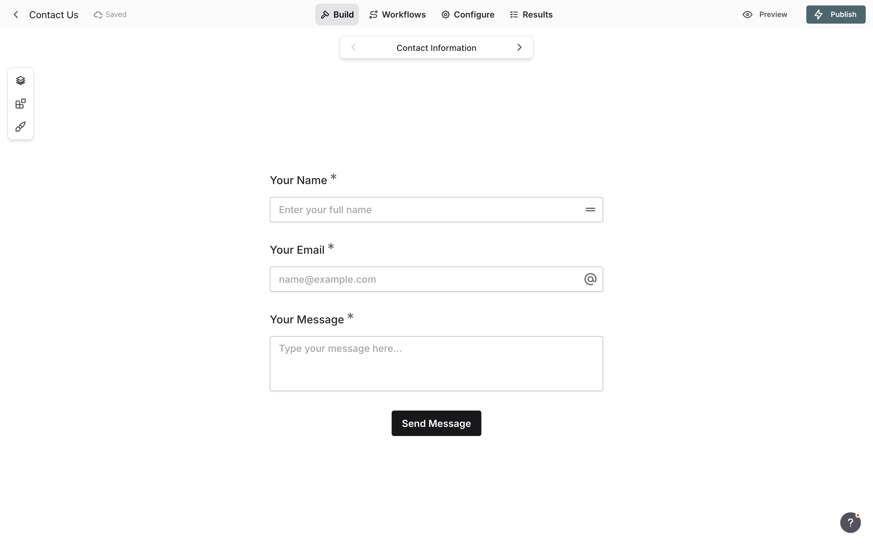 Fomr screenshot