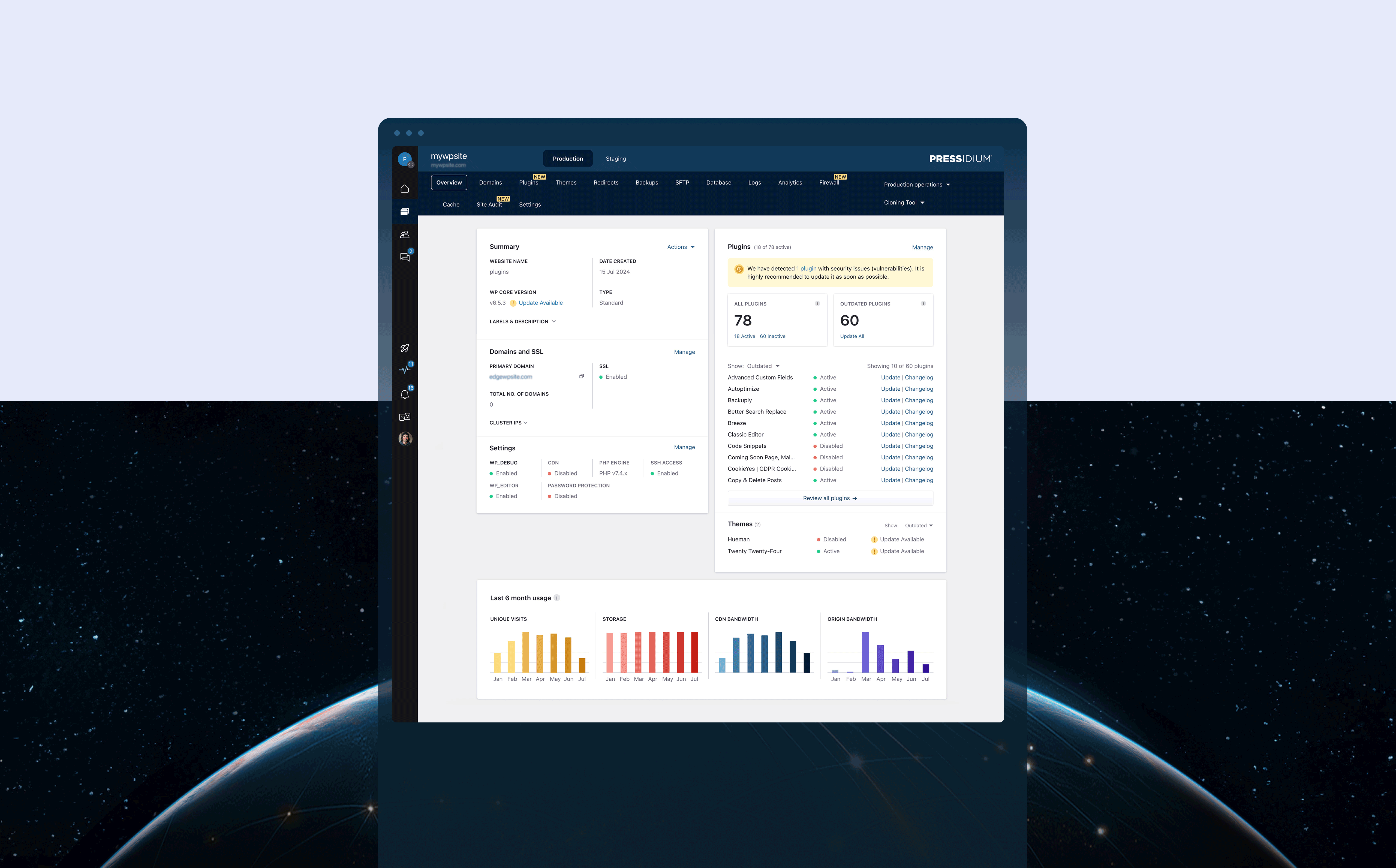Pressidium screenshot