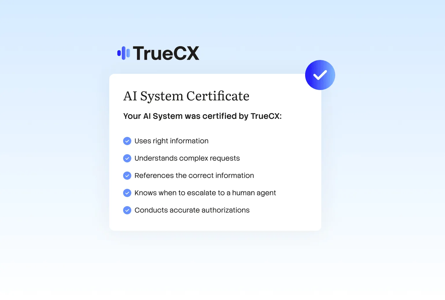 TrueCX screenshot