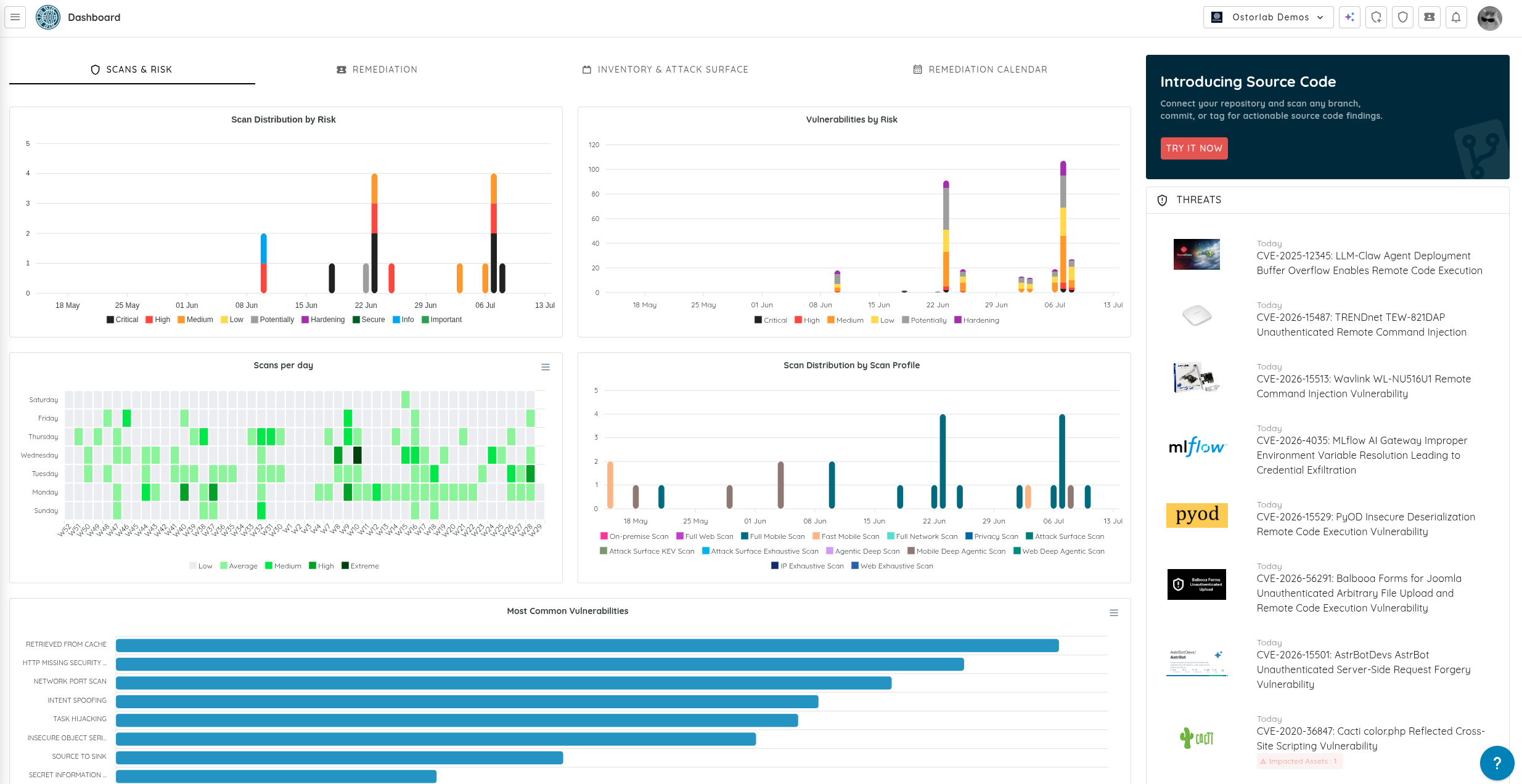 Ostorlab screenshot