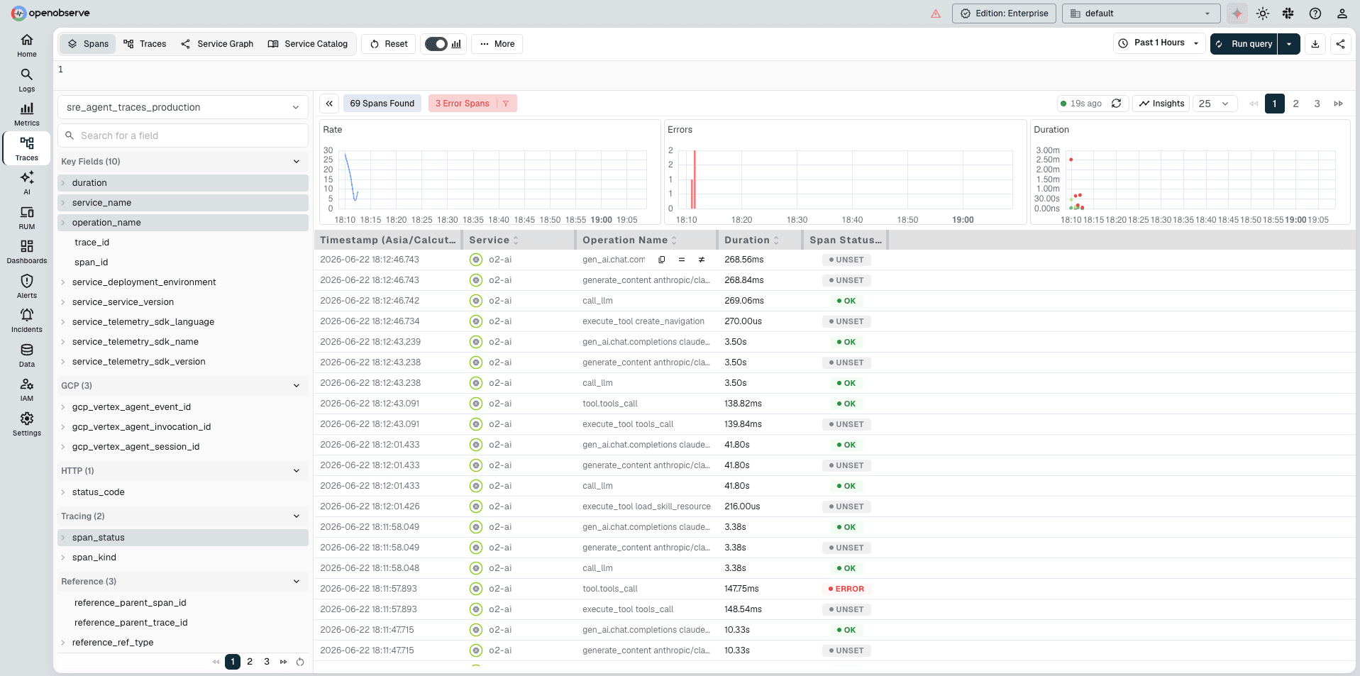 OpenObserve screenshot