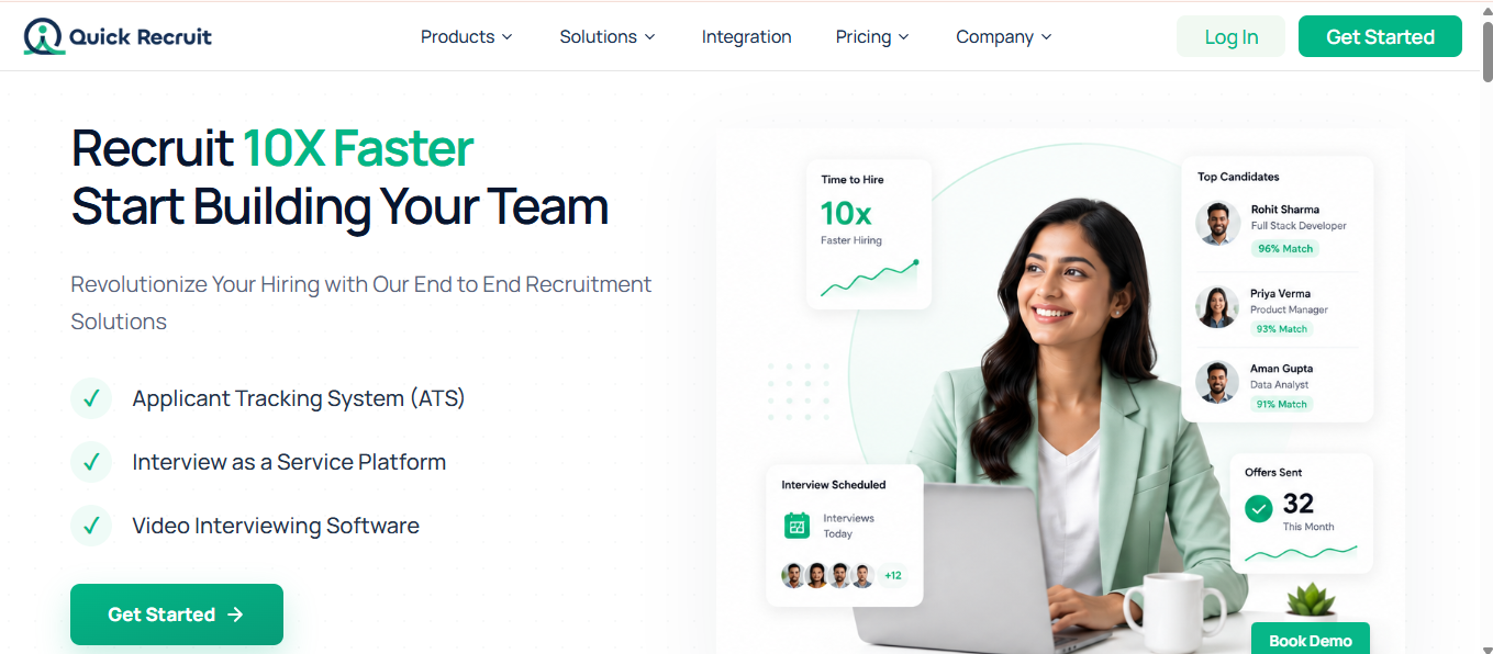 Recruitment Platform screenshot