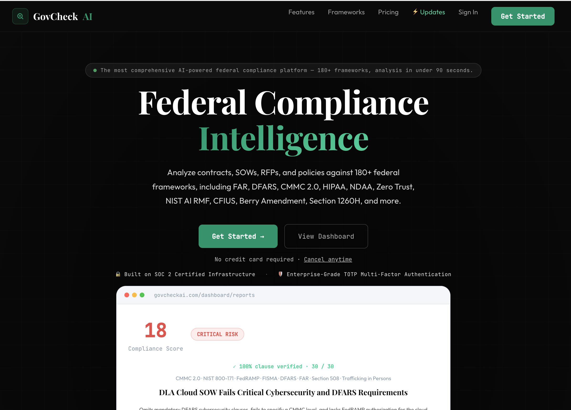 GovCheck AI screenshot