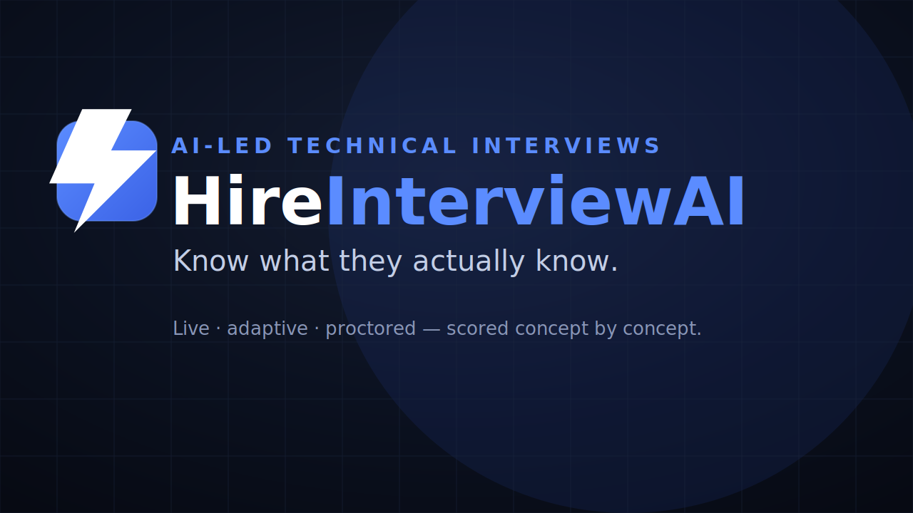 HireInterviewAI screenshot
