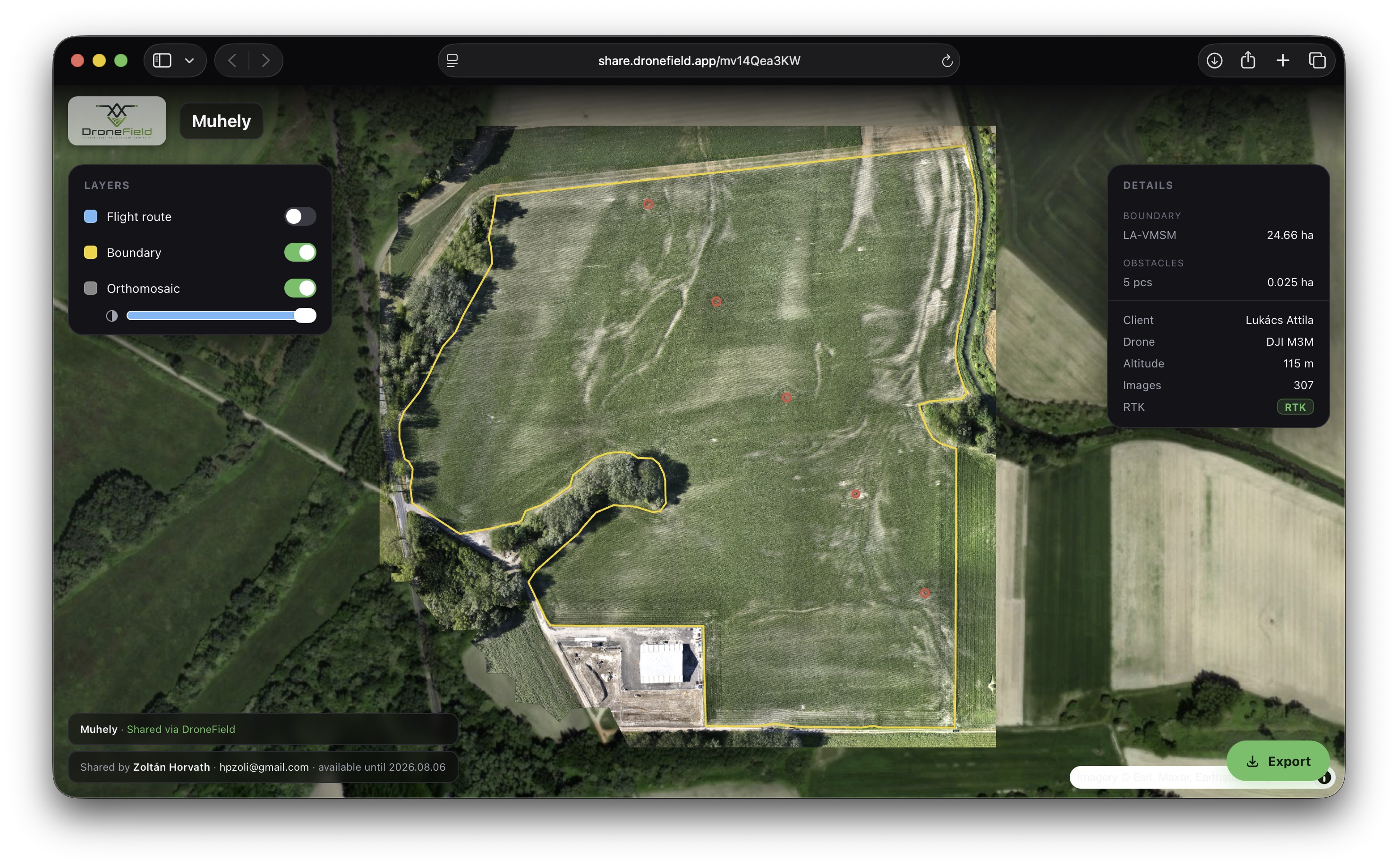 DroneField screenshot