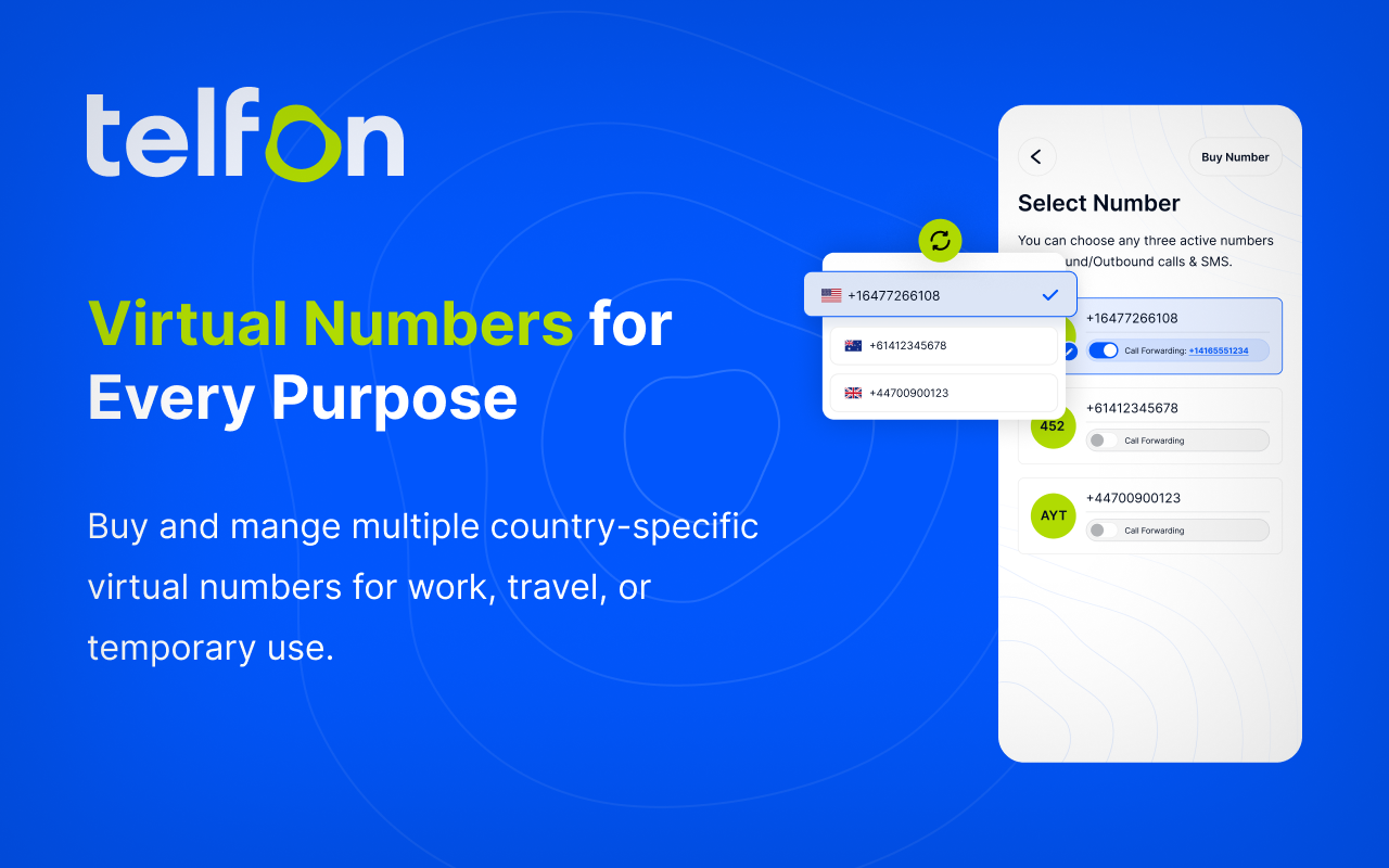 Telfon screenshot