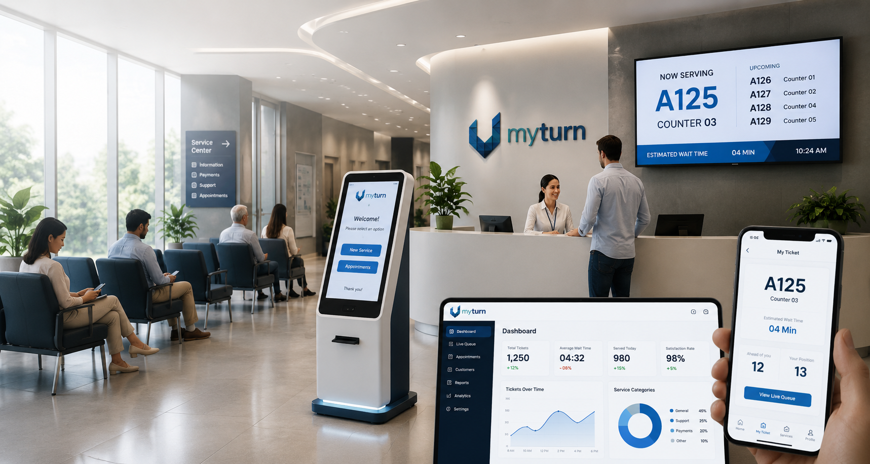 MyTurn Queue Management & Appointment Scheduling screenshot