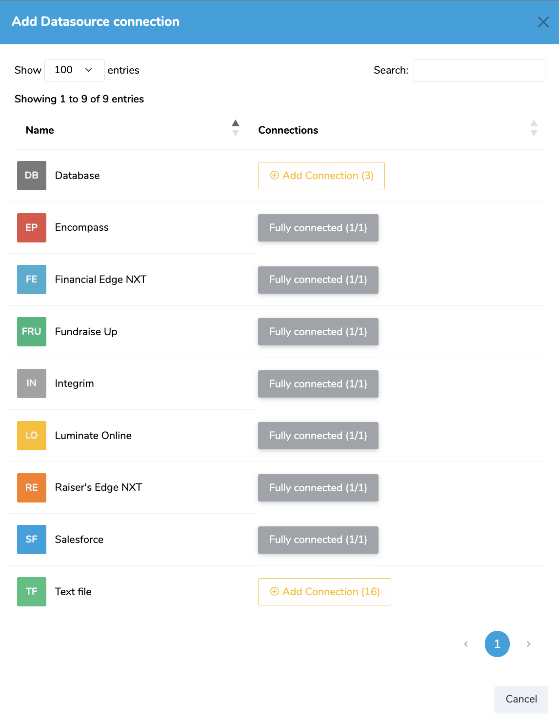 Charity Automator Data Flow screenshot
