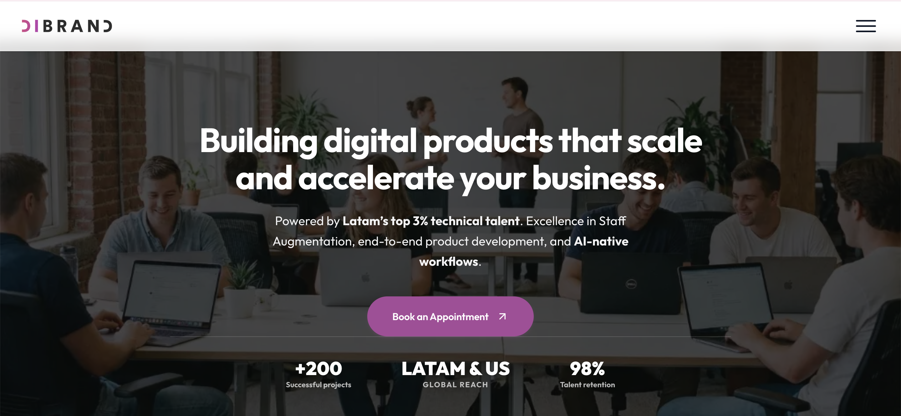 Dibrand LLC screenshot