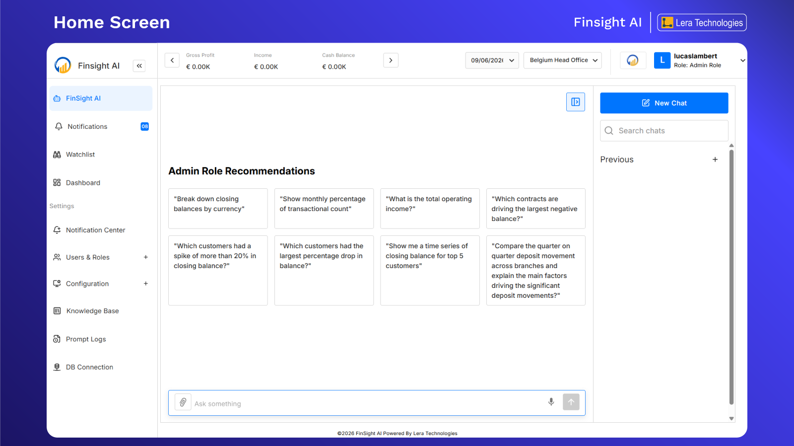 FinSight AI screenshot