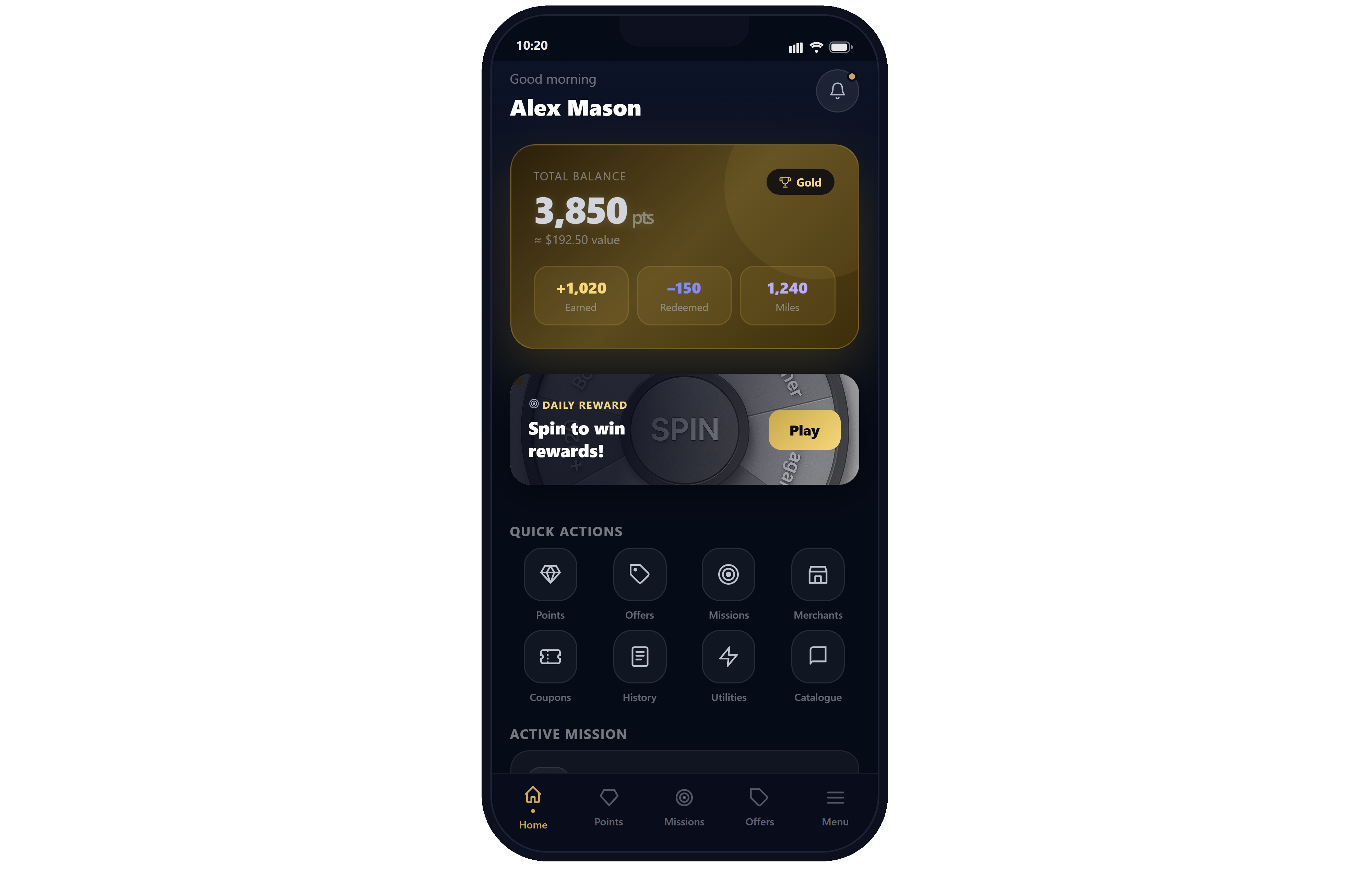 Loyalty Solution screenshot
