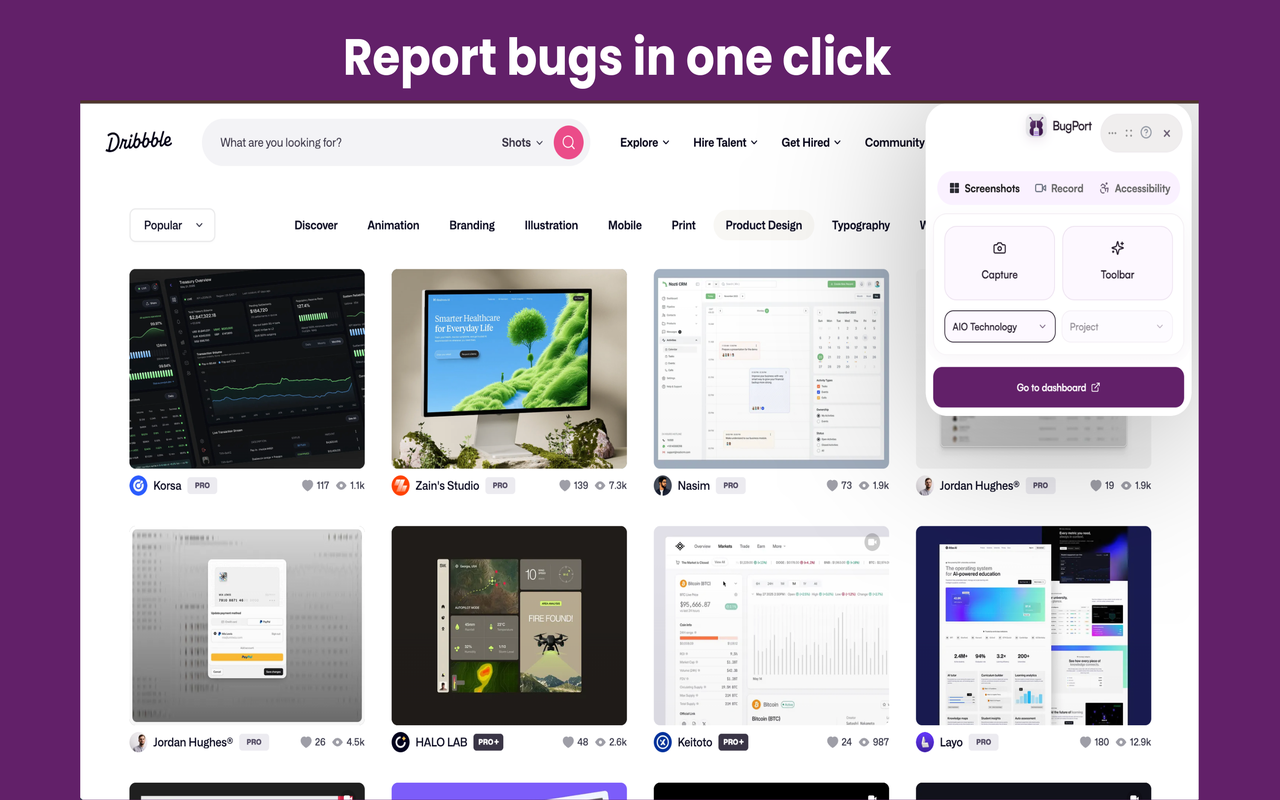 BugPort screenshot