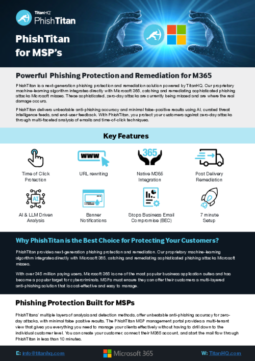 Powerful Phishing Protection for MSPs