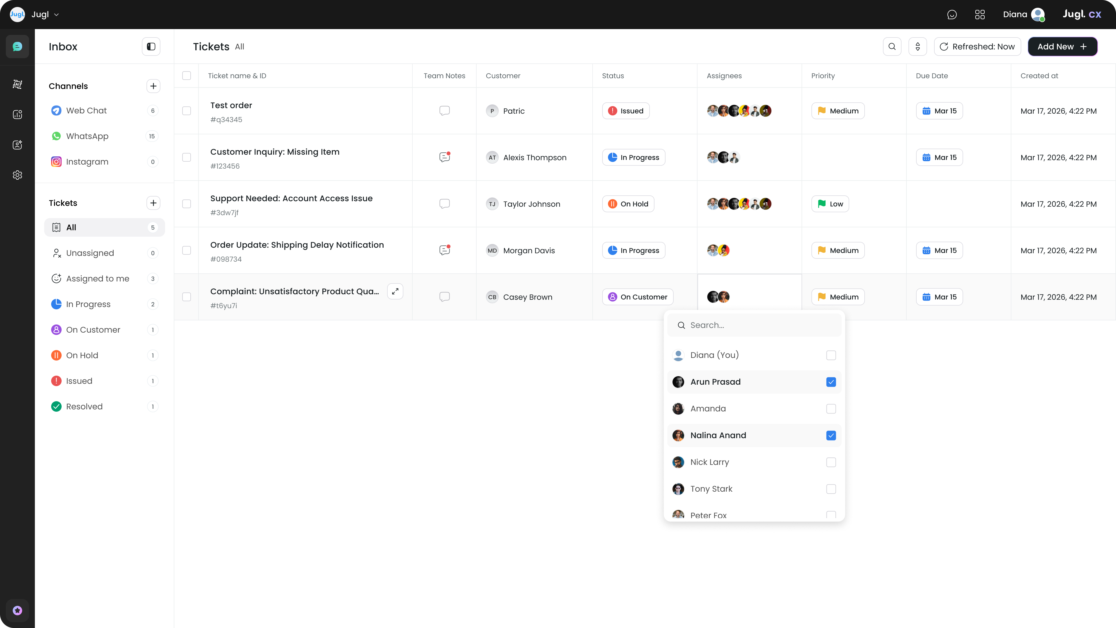 Jugl screenshot