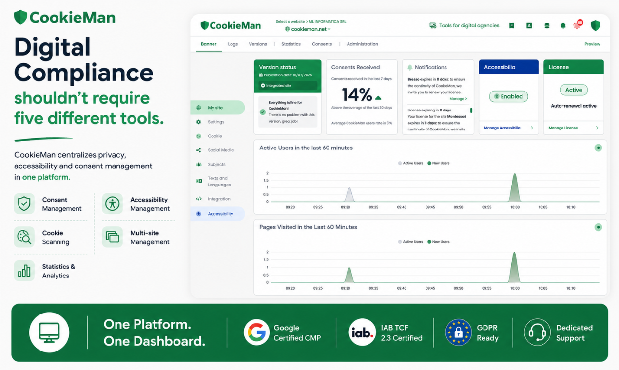 CookieMan - Consent Management Platform screenshot