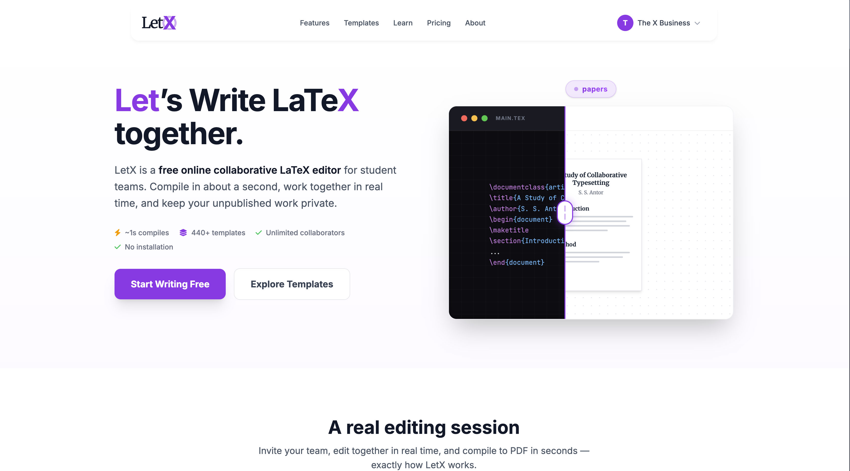 LetX screenshot