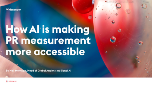 Four ways AI can improve PR measurement and inform decision making