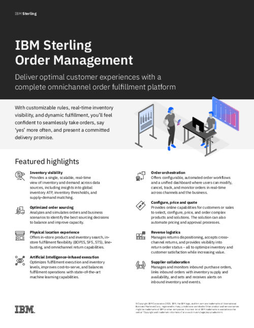IBM Sterling Order Management Reviews 2025 Details, Pricing