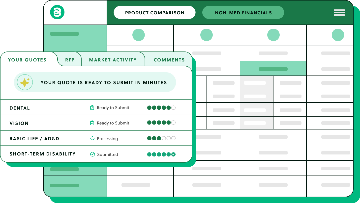 Benefits Placement System screenshot