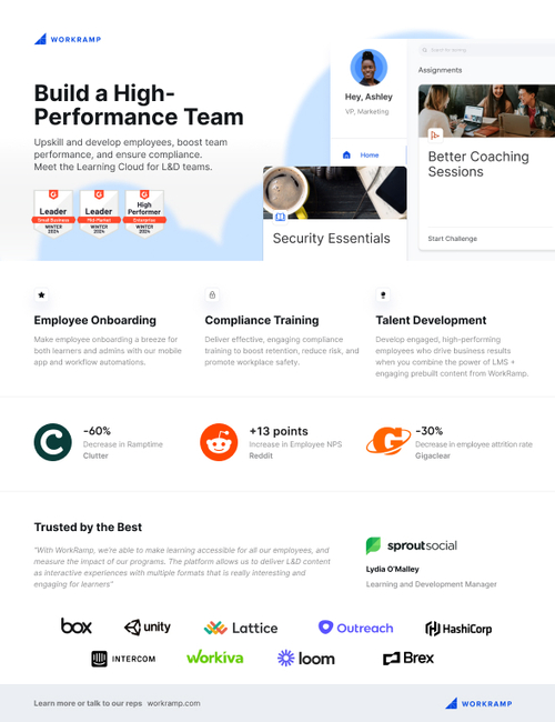 Employee Training LMS | WorkRamp